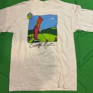 1990s Golf Nut single stitch tee